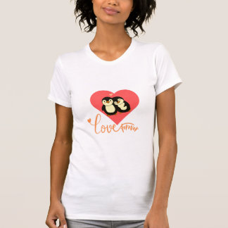 T-shirt Amis de Penguin pour toujours | Design de typograp