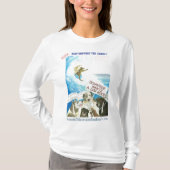 T-shirt Amis de plage de chien d'Oceanside (Devant)