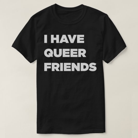 T-shirt Amis de Queer (Design devant)