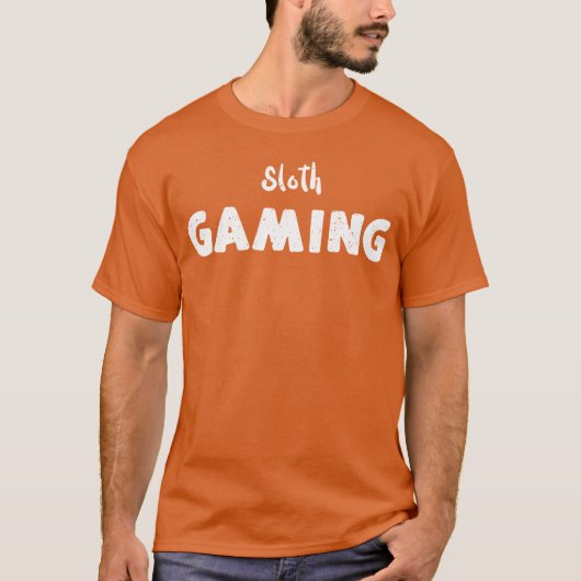 T-shirt Amis de Sloth Gaming Sloth (Devant)