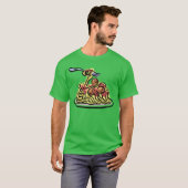 T-shirt amis de spaghetti (Devant entier)