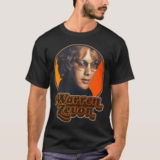 T-shirt Amis de Zevon rétro (Devant)