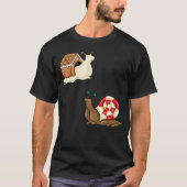 T-shirt Amis des escargots (Devant)