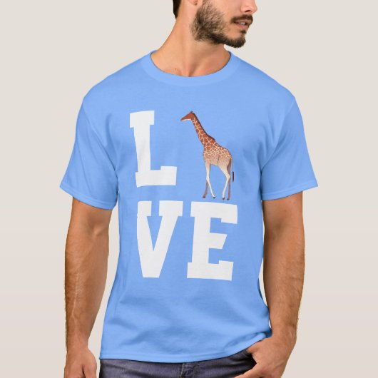 T-shirt Amis des girafes aimés (Devant)