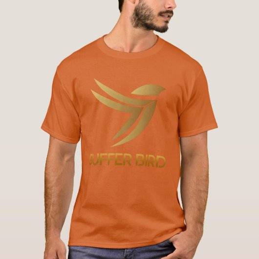 T-shirt Amis d'oiseaux tampons (Devant)
