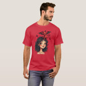 T-shirt Amis du diable d'amour (Devant entier)