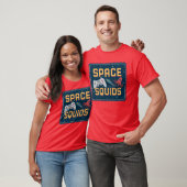 T-shirt Amis du jeu vidéo rétro Space Squids (Unisexe)