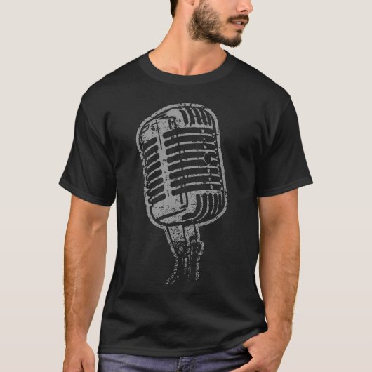 T-shirt amis du micro hip hop (Devant)