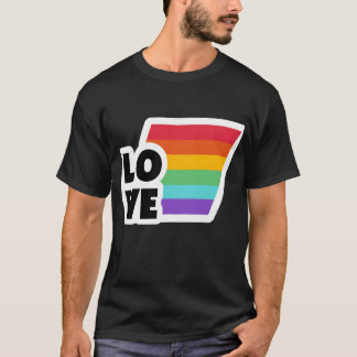T-shirt Amis du Mois de la fierté de l'amour arc-en-ciel