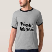 T-shirt Amis et aventures (Devant)