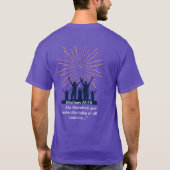 T-shirt amis et famille (Dos)