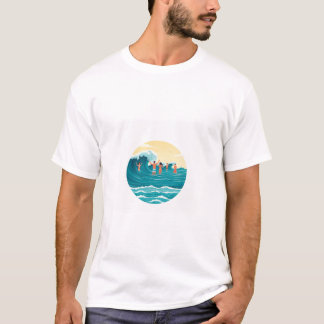 T-shirt Amis et femmes