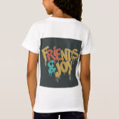 T-Shirt Amis et joie (Dos)