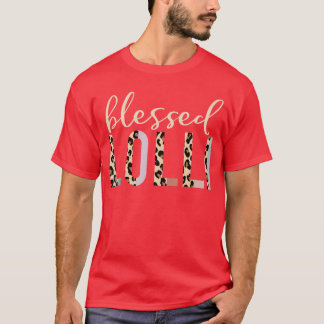 T-shirt Amis imprimés léopard mignons Blessed Lolli