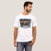 T-shirt AMIS™ | Joey, Ross et Chandler sur le canapé (Devant entier)