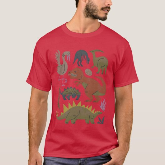 T-shirt Amis Jurassic (Devant)