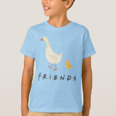 T-shirt AMIS™ | Le poussin et le canard (Devant)