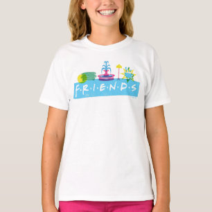 T-shirt AMIS™   Logo avec icônes