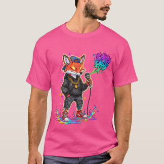 T-shirt Amis MC de graffitis urbains Fo