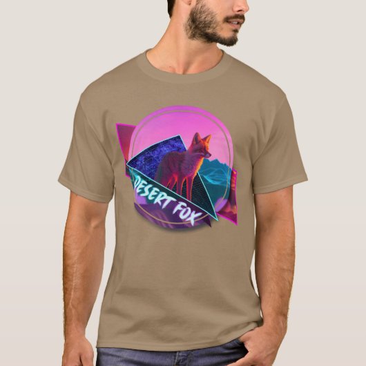 T-shirt Amis originaux Desert Fo des années 80 (Devant)
