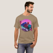 T-shirt Amis originaux Desert Fo des années 80 (Devant entier)
