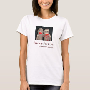 T-shirt Amis pendant la vie