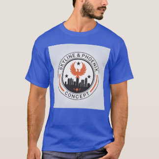 T-shirt Amis Phoeni au-dessus de la ligne d'horizon de la 