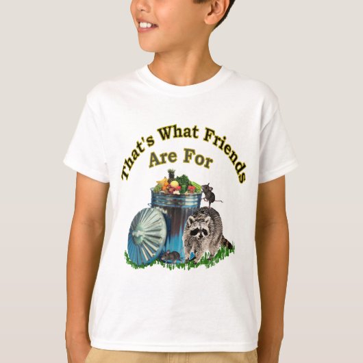 T-shirt Amis Racoon (Devant)