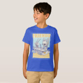 T-shirt Amis robot lapin et machine 071502 (Devant entier)