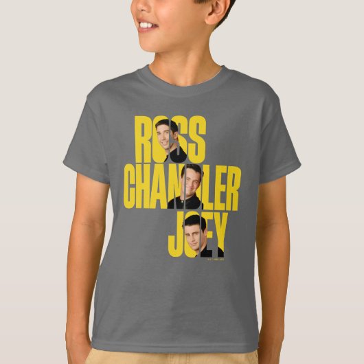 T-shirt AMIS™ | Ross, Chandler et Joey (Devant)