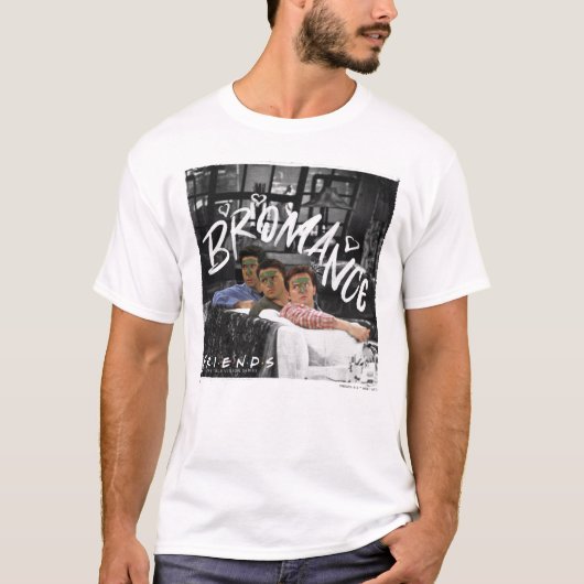 T-shirt AMIS™ | Ross, Joey et Chandler Bromance (Devant)