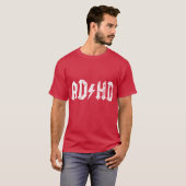 T-shirt Amis TDAH rétro (Devant entier)