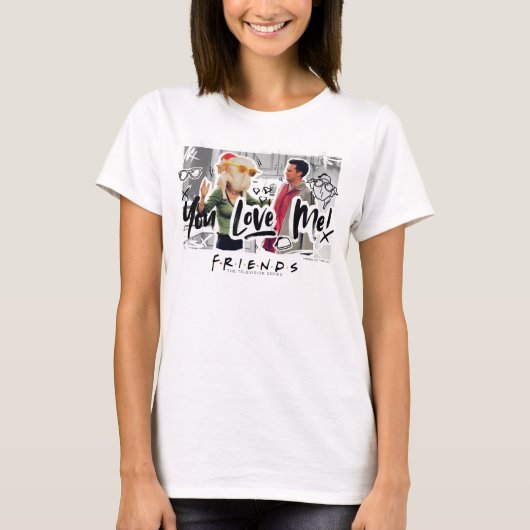 T-shirt AMIS™ | Tête de Turquie de Thanksgiving Monica (Devant)