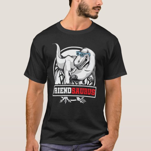 T-shirt AmiSaurus Rex Dinosaur Retro Ami Saurus Fami (Devant)