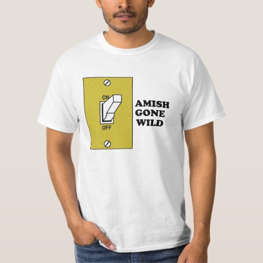 T-shirt Amish folles (Devant)