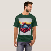 T-shirt Amistad y Hermandad  (Devant entier)