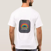 T-shirt Amitié arc-en-ciel (Dos)