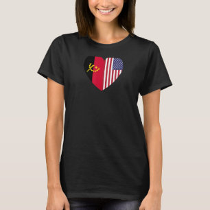 T-shirt Amitié pour l'Amérique et l'Angola