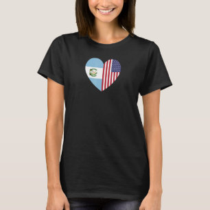 T-shirt Amitié pour l'Amérique et le Guatemala