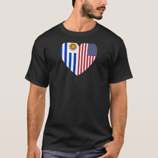 T-shirt Amitié pour l'Amérique et l'Uruguay
