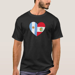 T-shirt Amitié pour le Pérou et l'Argentine