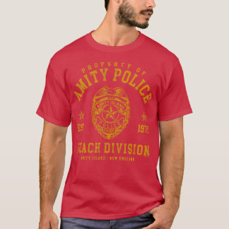 T-shirt Amity Island Police Beach Division