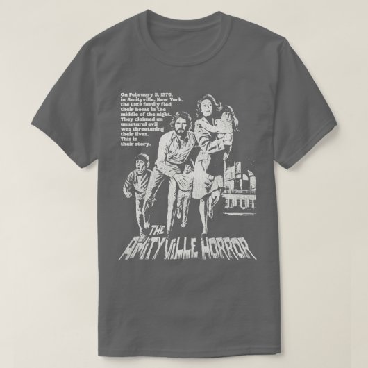 T-SHIRT AMITYVILLE HORROR (Design devant)