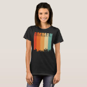 T-shirt Amman Skyline (Devant entier)