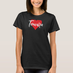 T-shirt Amo A Toccara Primer Nombre Yo Corazón