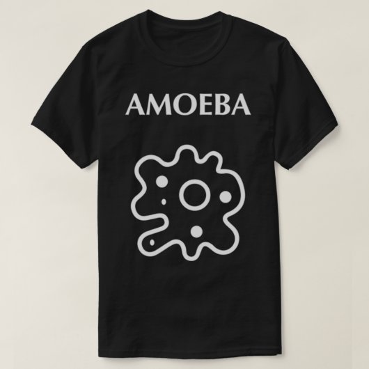 T-shirt Amoeba unicellulaire organisme (Design devant)