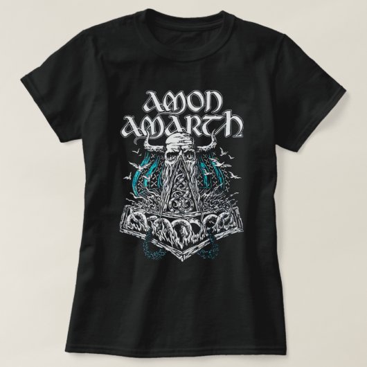 T-shirt Amon Amarth Eq3 Amon Amarth - Band Best Trend Hood (Design devant)