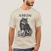 T-shirt Amon Caprice dans l'Inconnu Sauvage (Devant)