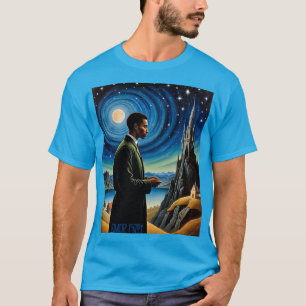 T-shirt Amor Fati Starry Château de nuit