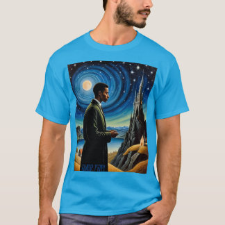 T-shirt Amor Fati Starry Château de nuit